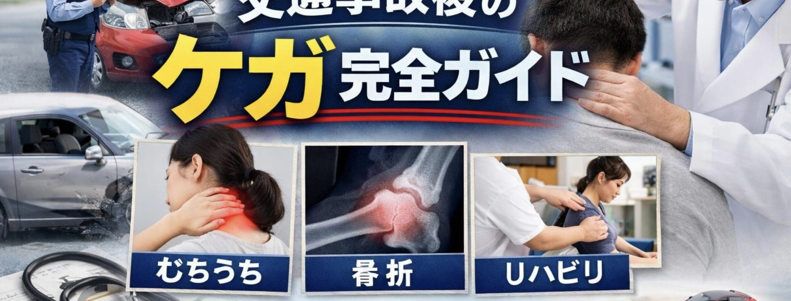 交通事故の怪我、これで安心！後遺症を残さないための完全ガイド