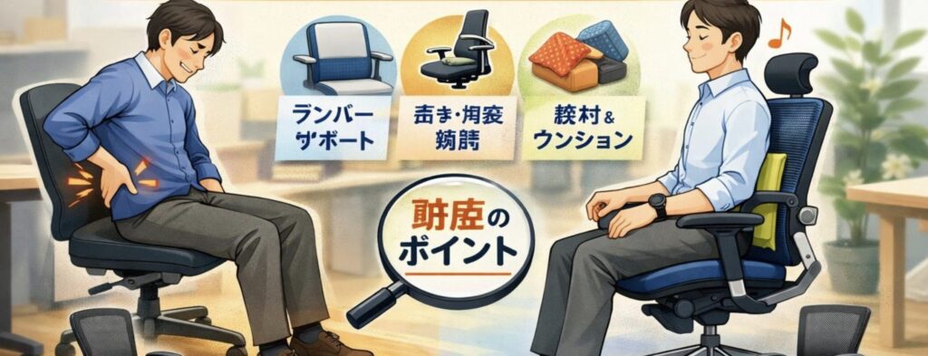デスクワークの腰痛は椅子で解決プロが教える正しい選び方と人気モデル