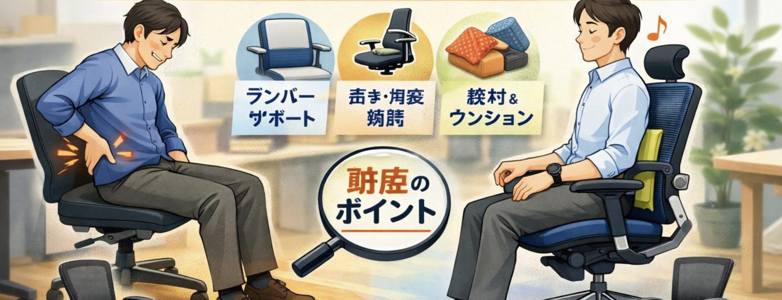 デスクワークの腰痛は椅子で解決プロが教える正しい選び方と人気モデル